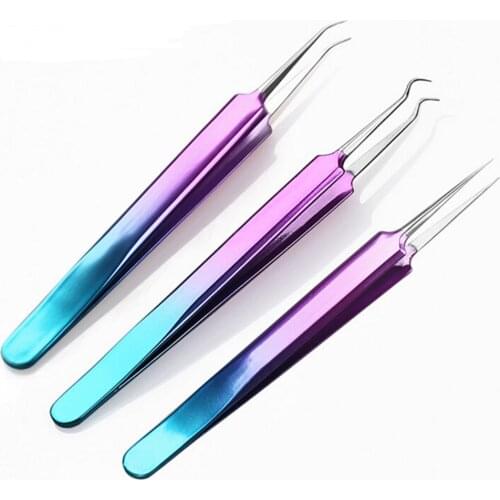 3 Pcs/set Acne Blackhead Pimple Treatment Pin Kits Pin Needle Removal Needle Blackhead Pimple Tool Extractor Set Tool