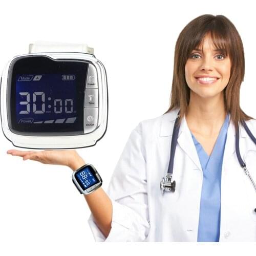 650nm Diode Laser Therapy Watch LLLT for Diabetes Rhinitis Cholesterol Hypertension Cerebral Thrombosis Physiotherapy Apparatus