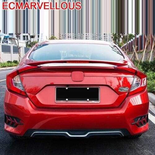 Decoration Accessories Aileron Voiture Tuning Rear Aleron Trasero Car Roof Wing Spoiler 10th Generation FOR Honda Civic