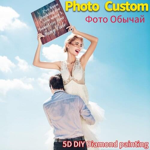 Diamond painting custom personalized diamond embroidery souvenirs cross stitch decoration custom couple wedding decoration gifts