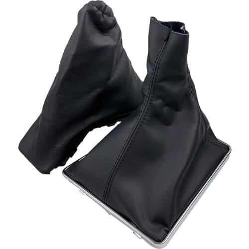 Car Accessories For Opel ASTRA H Gear Shift Knob Gaiter Boot Cover Handbrake Grips Car Anti Slip Parking Lever Boot Protector