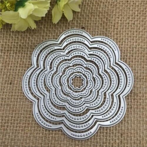 Flower design Metal Cutting Dies Stencils for DIY Scrapbooking/photo album Decorative Embossing DIY Paper Cards