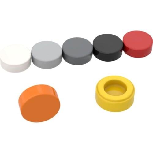 10PCS MOC 98138 1x1 Bricks Compatible Assembles Particles For Building Blocks Parts DIY Educational Parts Toys