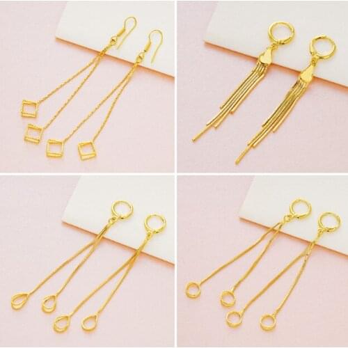 NATURAL REAL BLUE SAPPHIRE FLOWER DROP EARRING 0.35CT*2PCS GEMSTONE PER JEWELRY 925 STERLING SILVER FINE JEWELRY J208135