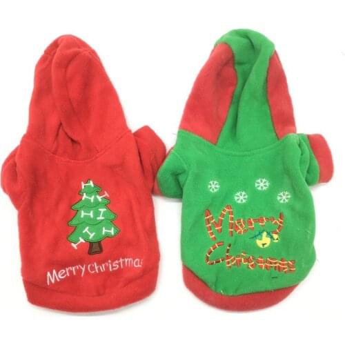 New Dog Clothes Costumes Dogs Cat Hoodies Chihuahua Winter Dog Coat Pet Clothing Small Dogs Cats Clothes Christmas