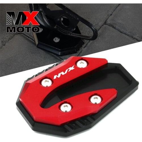 Suitable for Yamaha scooter NVX155 AEROX155 side parking feet enlarged and widened side support nvx155 aerox155 CNC aluminum all