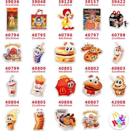 10 pcs Resin Flatback for Hair Bows Planar Resin Crafts Custom Resin for DIY Phone Decorations PR39036