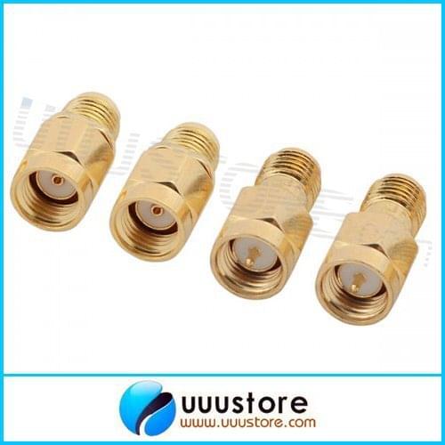 4pcs 5.8G SMA Female/Male FPV Antenna Aerial Connector Adapter for Rx and Tx