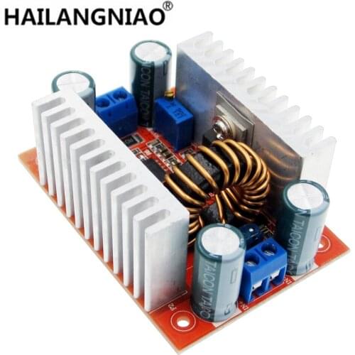 400W 15A DC-DC Power Converter Boost Module Step-up Constant Power Supply Module 8.5V-50V to 10V-60V LED Boost Module Wholesale
