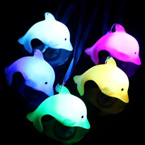 Baby Dolphin Toys Kids Led Lighting Up Toy Glowing Beach Toys for Children Luminous Gifts