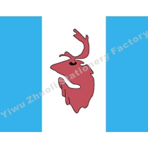 Russia Bandera Koriakia Flag 150X90cm (3x5FT) 120g 100D Polyester Double Stitched High Quality Banner Free Shipping