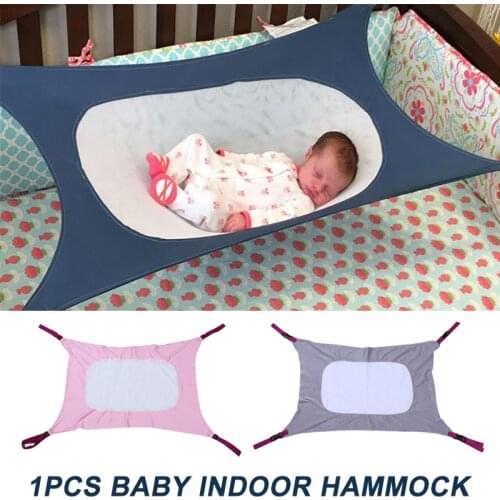 Newborn Baby Hammock Swing Folding Infant Crib Safety Nursery Sleeping Bed AN88
