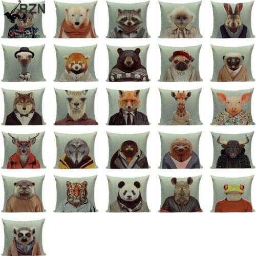 Cartoon Decoration Cushion Cover Animal Cushions Home Decor Custom Pillow Cover Cute Koala Outdoor Cushions Throw Pillows