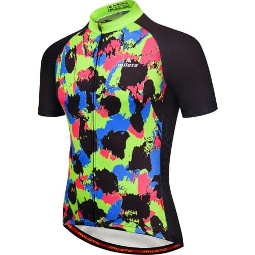 The 2021 New Team Pro racing Man Cycling Jersey Short Sleeves Mtb Bike Sweater Clothing ciclismo hombre