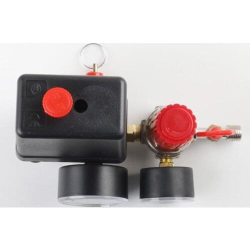 New Pressure Switch Air Valve Manifold Compressor Control Regulator Gauges Inflators Auto Parts Maintenance