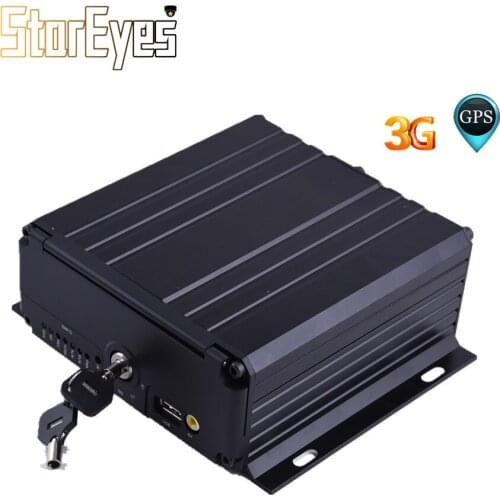 Trailer Truck Taxi Vehicle Car School Bus 720P AHD 4 Channels HDD SD Card GPS 3G Mobile DVR