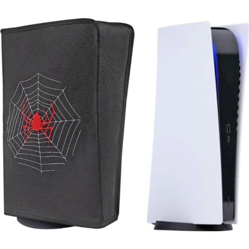 Host DustProof Cover Skin Soft Protector Sleeve for PS5 Play-station 5 Optical Drive and Digital Version Console T84D