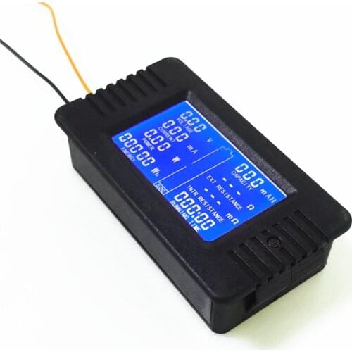 PZEM-013 0-200v 0-10A Battery Internal Resistance Tester Digital Volt Amp Power Energy Impedance Resistance Capacity Watt Meter