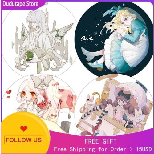 Washi Tape Sticker Stationery Tea White Paradise