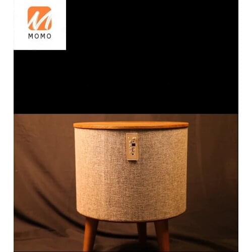 Smart Furniture For Small Room Modern Speaker Coffee Tables And Mobile Phone Wireless Charging Bedside Table