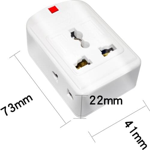 US/EU/UK/AU/CN Plug 10A 250V Power Strip Electric Universal Extension Socket Wireable Adapter For Office Home Network filter
