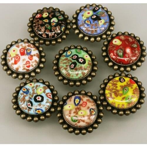 1PC Vintage Single Hole Knob Handles Zinc Alloy American Antique Kitchen Cabinet Door Furniture Knobs and Pulls