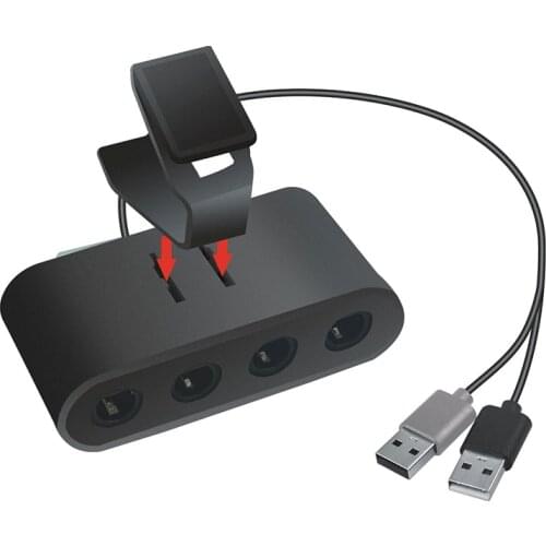 High Quality For GameCube/NGC Controller Adapter Converter for WiiU & PC USB Nintendo Switch Replacement