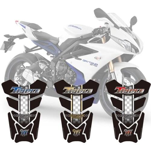 Motorcycle Gas Cap Fuel Tank Pad Sticker Protection For Triumph Speed Street Triple Daytona