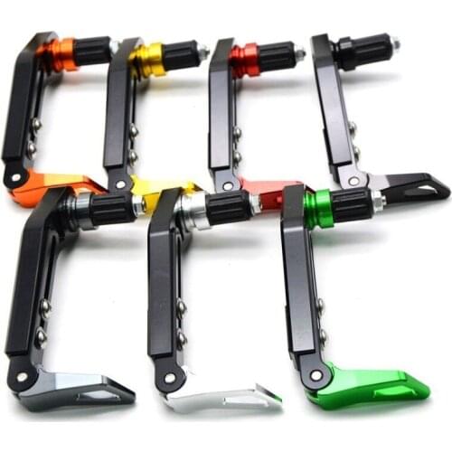 1 Pair7/8"22mm Motorcycle Protector System Brake Clutch Lever Hand Guard Handlebar