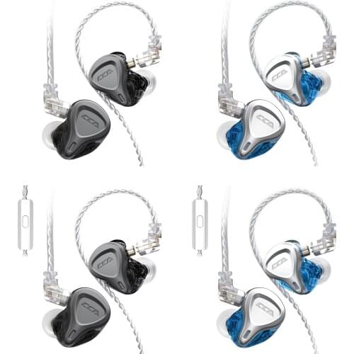 1DD+1BA Hybrid HIFI Earphones In Ear Wired Earbuds Headphones Monitor Headphones HIFI Headset For ZSN PRO ZSX ZS10 PRO ZAX