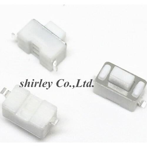 500Pcs/lot SMD 2 Pins 3mm*6mm*5mm Snap-in Micro Push Button Tactile Tact Momentary Electronic Switch 3X6X5H