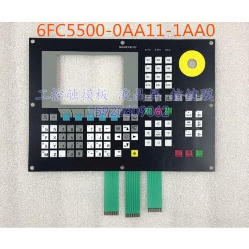 802C 6FC5500-0AA11-1AA0 802c base line Membrane keypad for CNC Panel repair~do it yourself, Have in stock