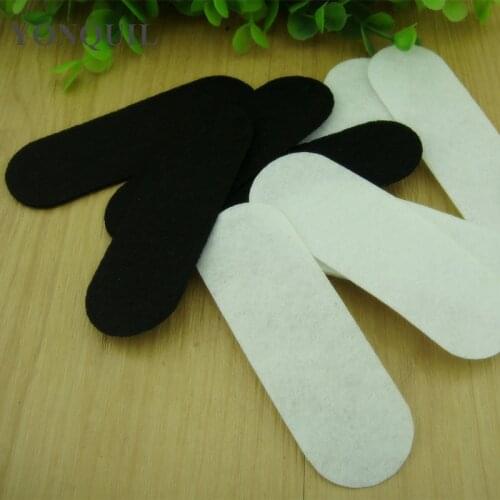 9*3CM Felt Accessory Patch Circle Felt Pads,DIY Flower Material 500PCS/LOT