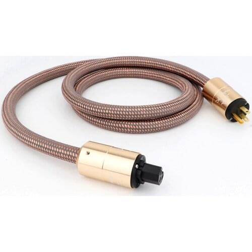 Audiophile US AC Audio Power Cable - US/EU/AU Version