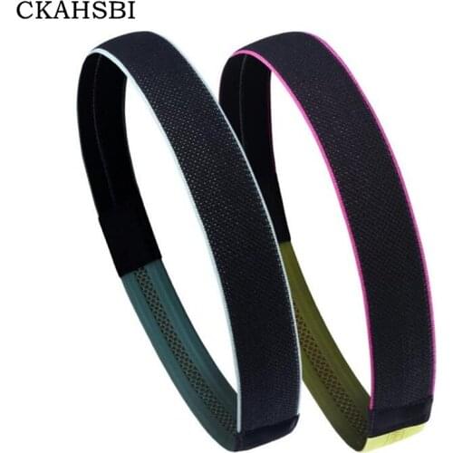 CKAHSBI Bicycle Bandana Bezel Bike Sport Headwear GYM Sweat Hoop Silicone Non-Slip Soft Hollow Ultra-thin dry Cycling Headbands