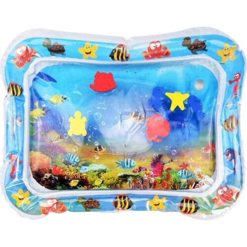 Baby Water Mat Inflatable Cushion Infant Toddler Water Play Mat for Children Early Educational Baby Toy Novelty Summer Toys