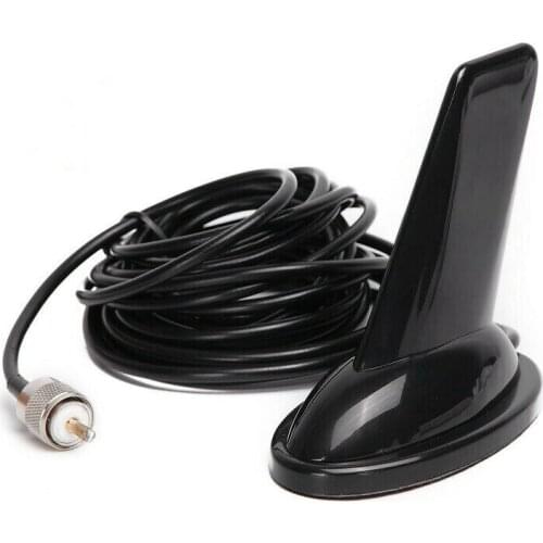 Shark Fin Dual Band VHF UHF Antenna for QYT Kenwood TYT YAESU Car Mobile Radio