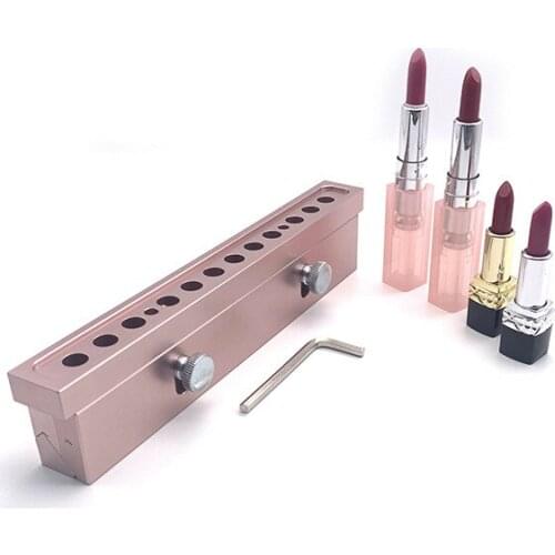 2/4/6/12 Holes 12.1mm DIY Lipstick Aluminum Alloy Mold Lip Rouge Balm Lipbalm Makeup Making Tool Fill Mould Only
