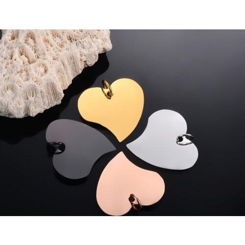 Free Engraved Dog ID Tags Custom Anti-lost Personalized Nameplate Stainless Steel Pendant Necklace Pet Puppy Collar Accessories