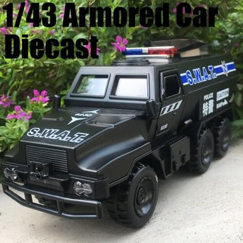 High Simulation Car Toy 1:43 Alloy Pull Back Armored Diecasts Classic Car Model For Childrens Gifts Toy Free Shipping