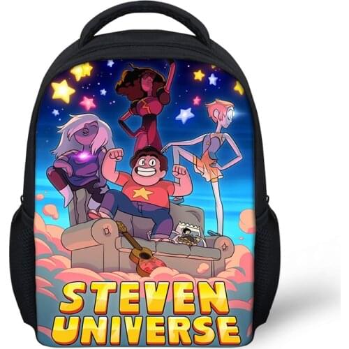 Fashion Kindergarten Backpack Steven Universe Pattern Kids School Book Bags Cartoon Anime Design Boys Girls Small Bags