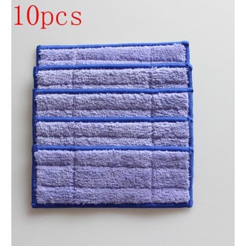 Microfiber 10pcs/lot Washable wet sweeping Pad mopping pads for iRobot Braava Jet 240 Free Post