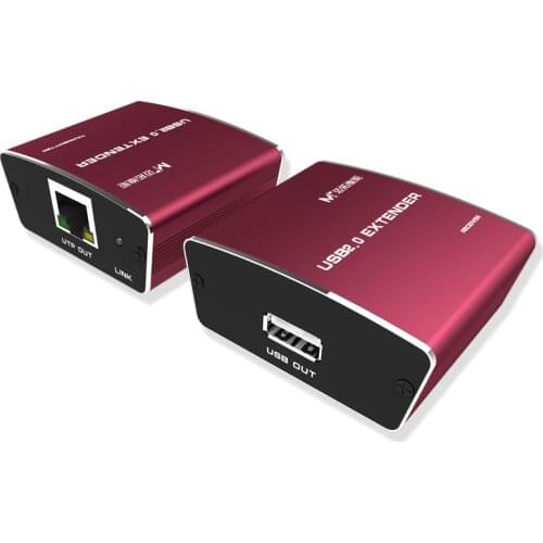 MT-VIKI USB 2.0 Extender 100M High Quality USB to CAT RJ45 LAN UTP kabel Extendion USB Repeater with Power MT-450FT