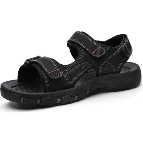 2021 New Classics Style Men Sandals Outdoor Walking Summer Shoes Anti-Slippery Beach Shoes Men Comfortable Soft casual shoes