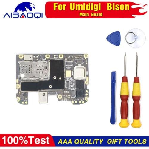 New Original Umidigi Bison Motherboard 8G RAM 128G ROM Motherboard For Umidigi Bison Smartphone