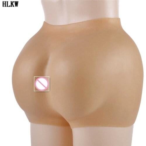 New Artificial Silicone Fake Vagina Underwear Shorts Panties for Crossdresser Transgender Drag-Queen Shemale Buttock Underwear
