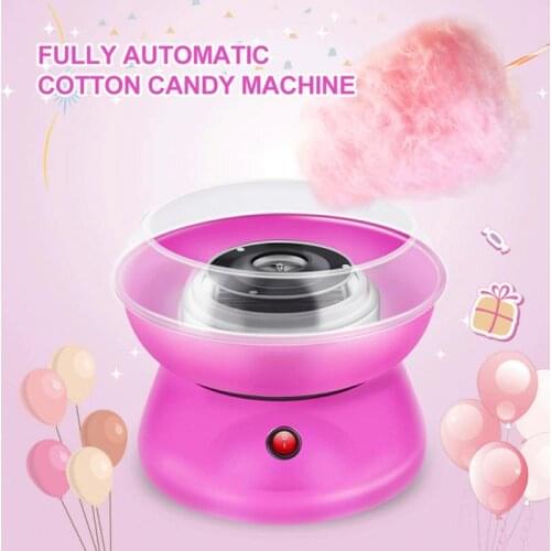 Portable Electric Cotton Candy Maker DIY Sweet Cotton Sugar Floss Machine Girl Boy Gift 110V/220V EU US Plug