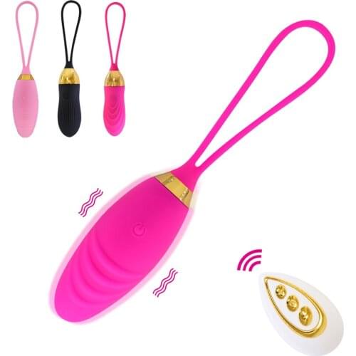 Bullet Vibrator eggs Sex Toys for Women G-Spot Simulator Vaginal balls Wireless remote control Vibrating Love Egg Toy For Adults