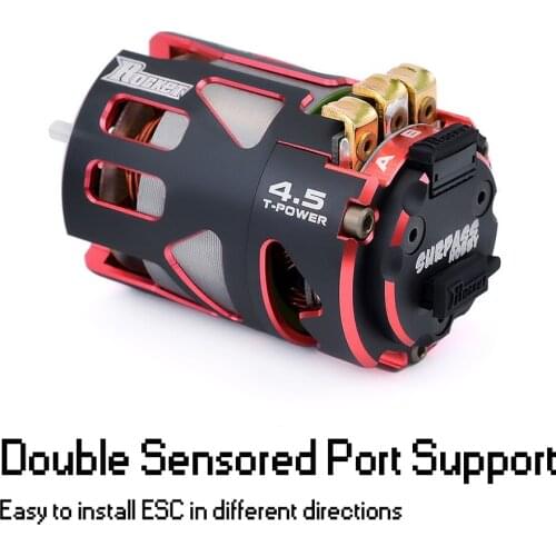 Rocket 540 V4S 3.5T 4.5T 5.5T 6.5T 7.5T 8.5T 9.5T Sensored Brushless Motor for Modified Competition 1/10 1/12 F1 RC Car