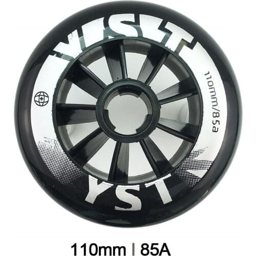 8 or 6 Pcs / Lot Skate Roller Speed Inline Skates Wheels 110 mm 85A Race Skating Wheels For Kids Adult Powerslide Patines LZ80